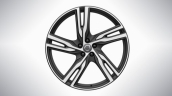 Ratlankis XC90 (16-) R22, 5-Double Spoke Matt Black Diamond Cut - 175