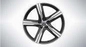 Ratlankis XC90 (16-) R20, 5-Spoke Matt Black Diamond Cut