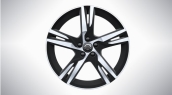 Ratlankis XC60 (18-) R19, 5-Double Spoke Black Diamond Cut - 1241