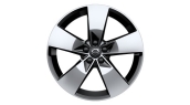 Ratlankis XC40/C40 (20-) R19, 5-Spoke Black Diamond Cut - 922