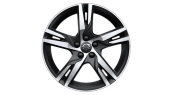 Ratlankis XC40/C40 (20-) R18, 5-Double Spoke Matt Black Diamond Cut