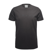 Juodos spalvos vyriški organiški marškinėliai VOLVO