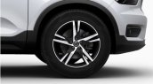 Žieminių ratų komplektas su padangomis XC40, R19 5-Double Spoke Matt Black Diamond Cut