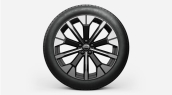 Žieminių ratų komplektas su padangomis XC60, R20 5-Y Spoke Glossy Black Diamond Cut